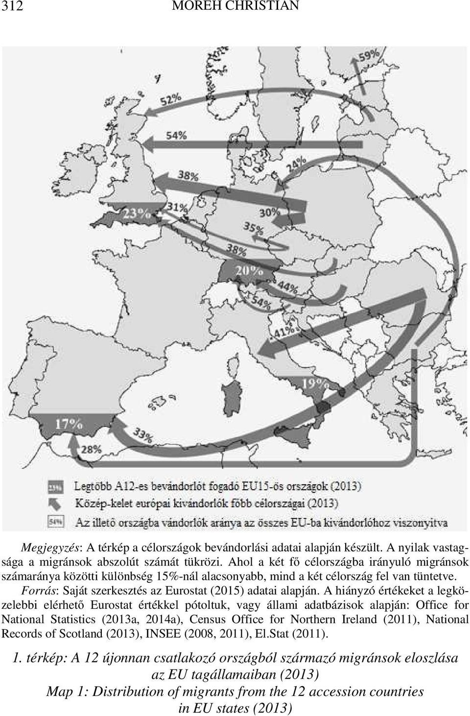 A hiányzó értékeket a legközelebbi elérhető Eurostat értékkel pótoltuk, vagy állami adatbázisok alapján: Office for National Statistics (2013a, 2014a), Census Office for Northern Ireland (2011),