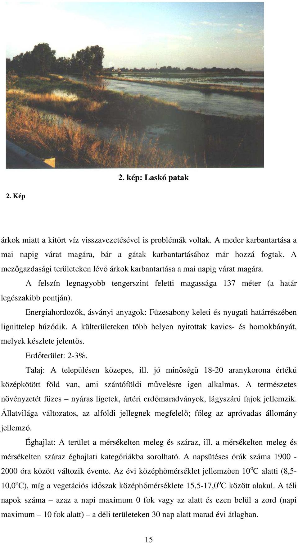 Energiahordozók, ásványi anyagok: Füzesabony keleti és nyugati határrészében lignittelep húzódik. A külterületeken több helyen nyitottak kavics- és homokbányát, melyek készlete jelentős.