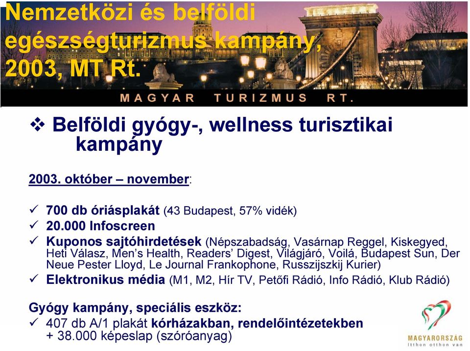 000 Infoscreen Kuponos sajtóhirdetések (Népszabadság, Vasárnap Reggel, Kiskegyed, Heti Válasz, Men s Health, Readers Digest, Világjáró, Voilá,