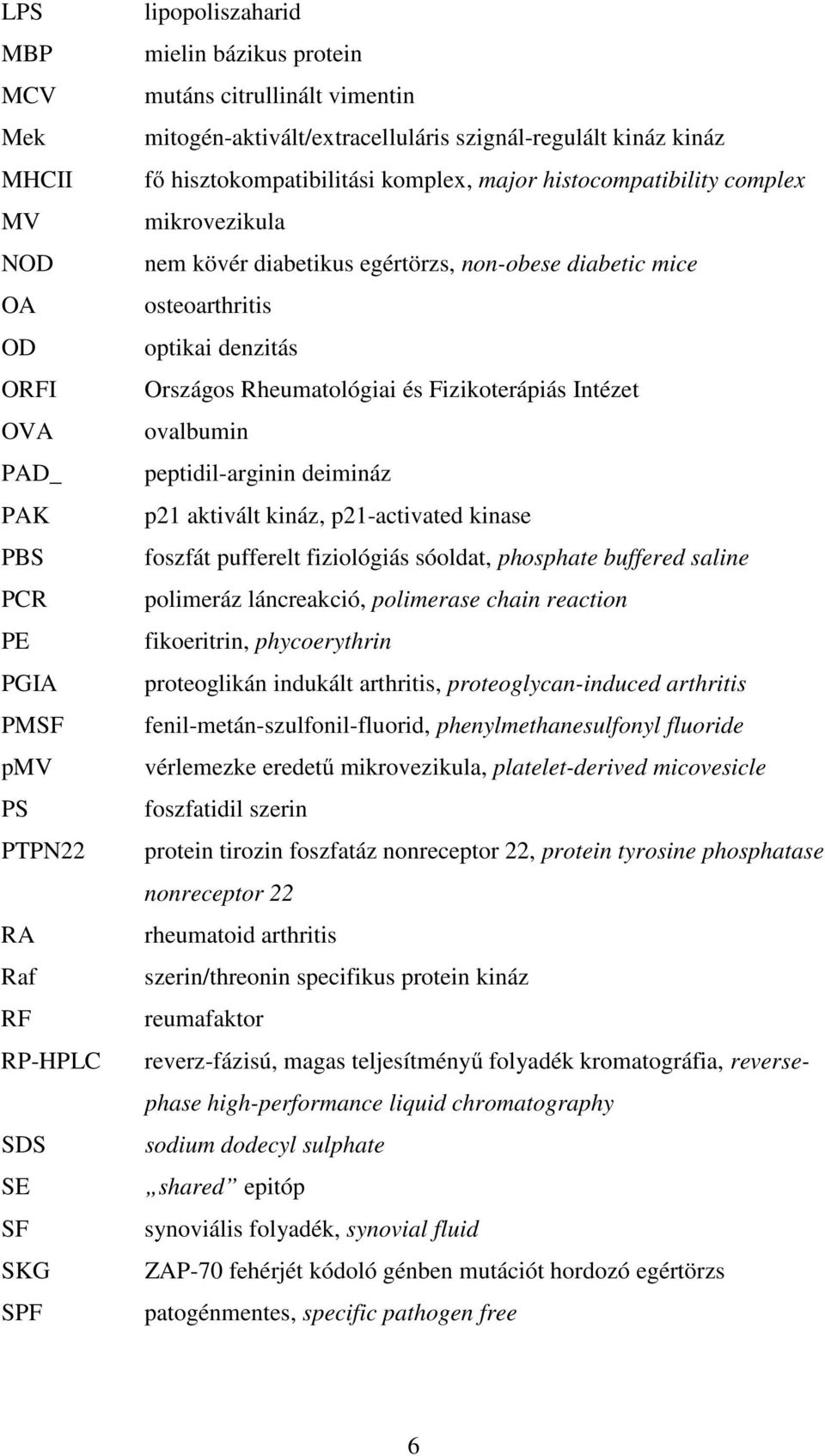 osteoarthritis optikai denzitás Országos Rheumatológiai és Fizikoterápiás Intézet ovalbumin peptidil-arginin deimináz p21 aktivált kináz, p21-activated kinase foszfát pufferelt fiziológiás sóoldat,