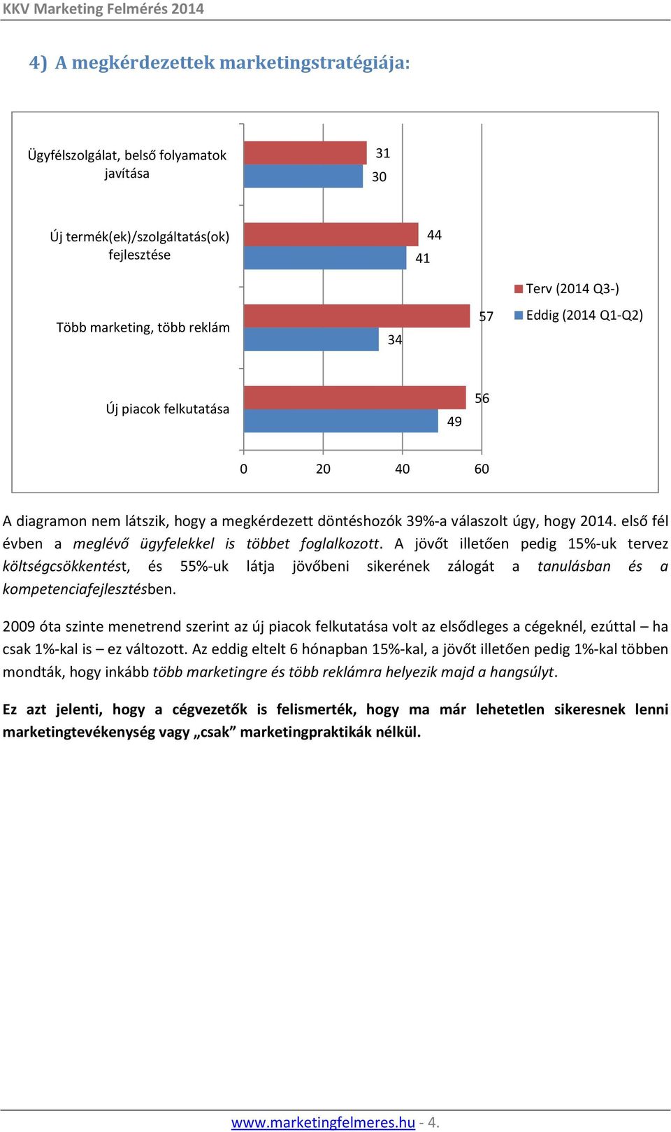 első fél évben a meglévő ügyfelekkel is többet foglalkozott.