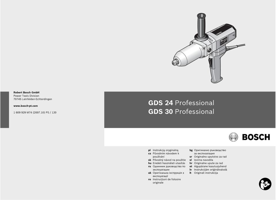 használati utasítás ru Одлинник руководства по эксплуатации uk Оригінальна інструкція з експлуатації ro Instrucţiuni de folosire originale bg