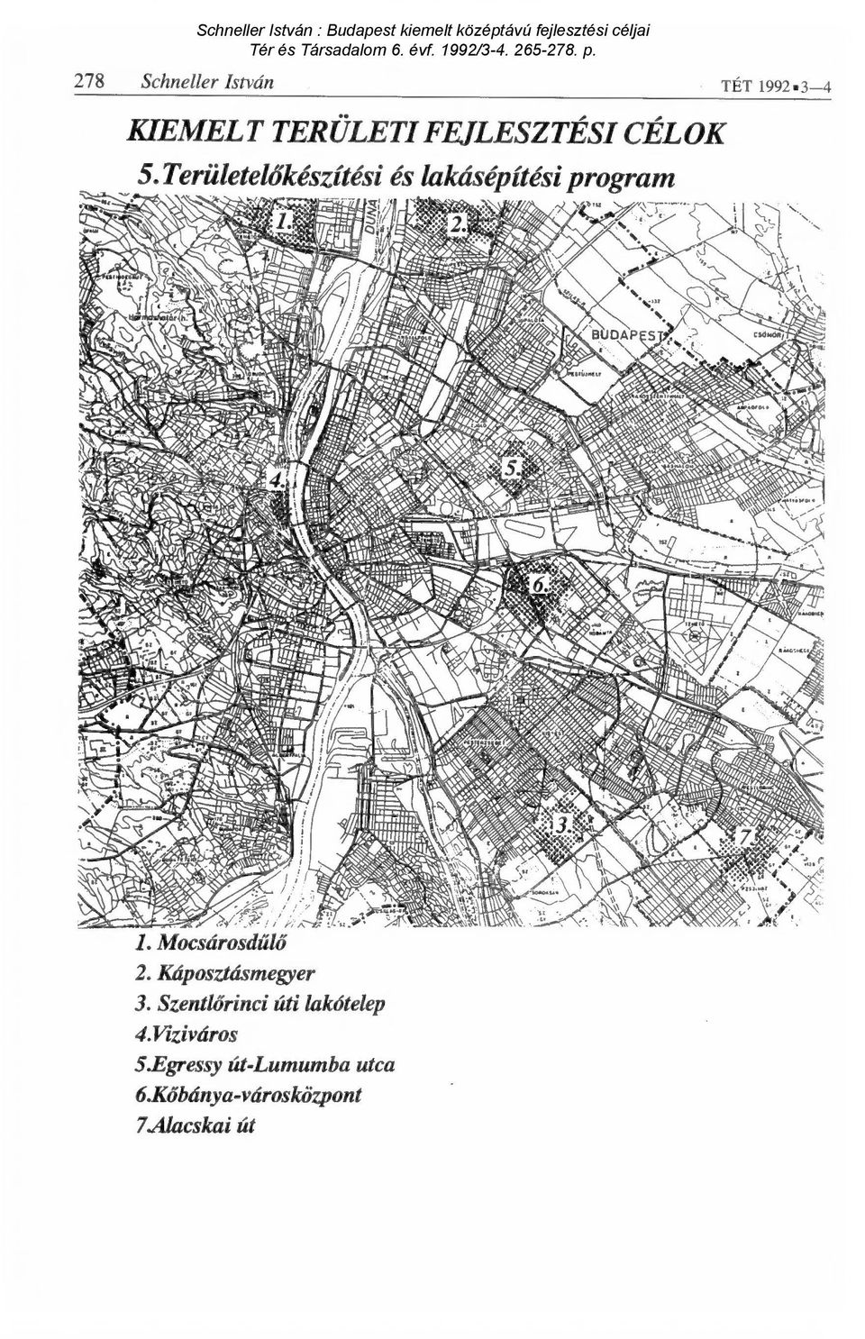 Területekkészítési és lakásépítési program I /d,//111finffiiim, 4 1.