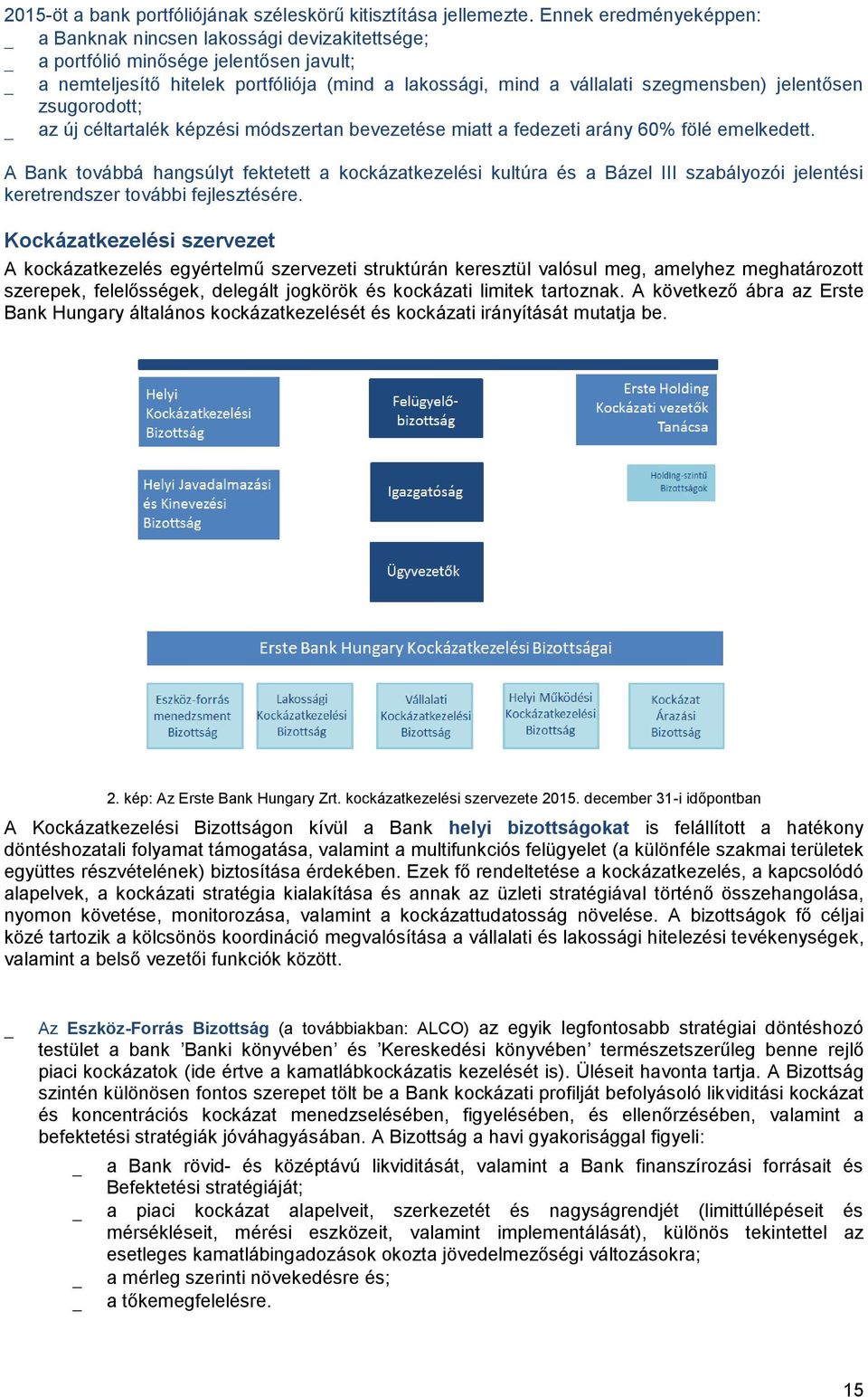 jelentősen zsugorodott; az új céltartalék képzési módszertan bevezetése miatt a fedezeti arány 60% fölé emelkedett.