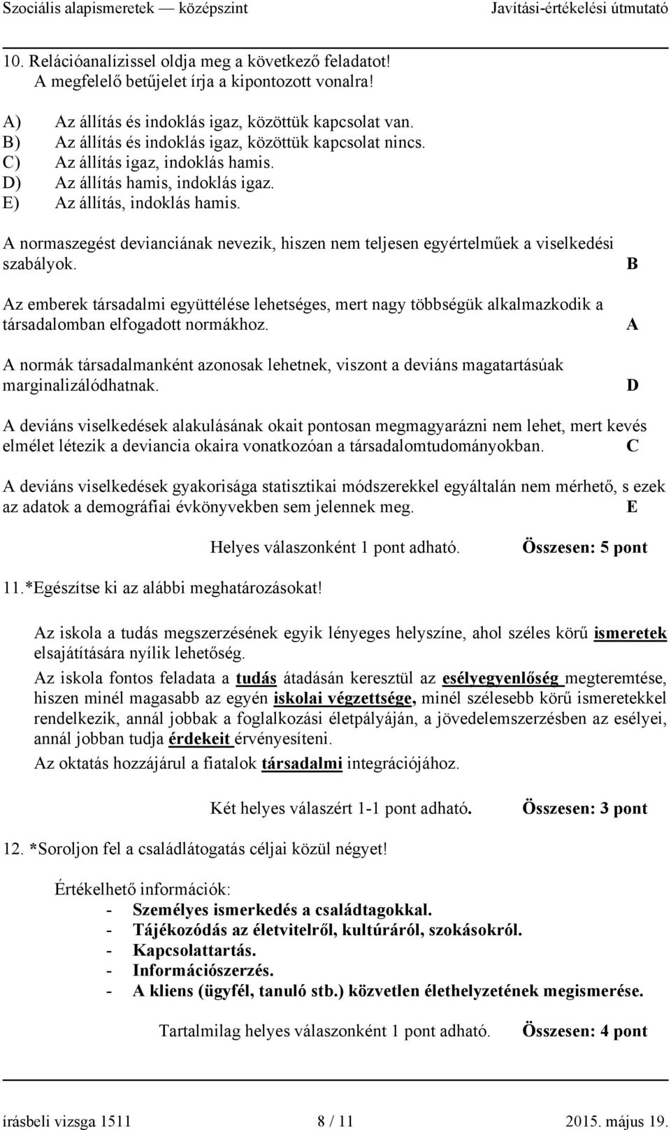 A normaszegést devianciának nevezik, hiszen nem teljesen egyértelműek a viselkedési szabályok.