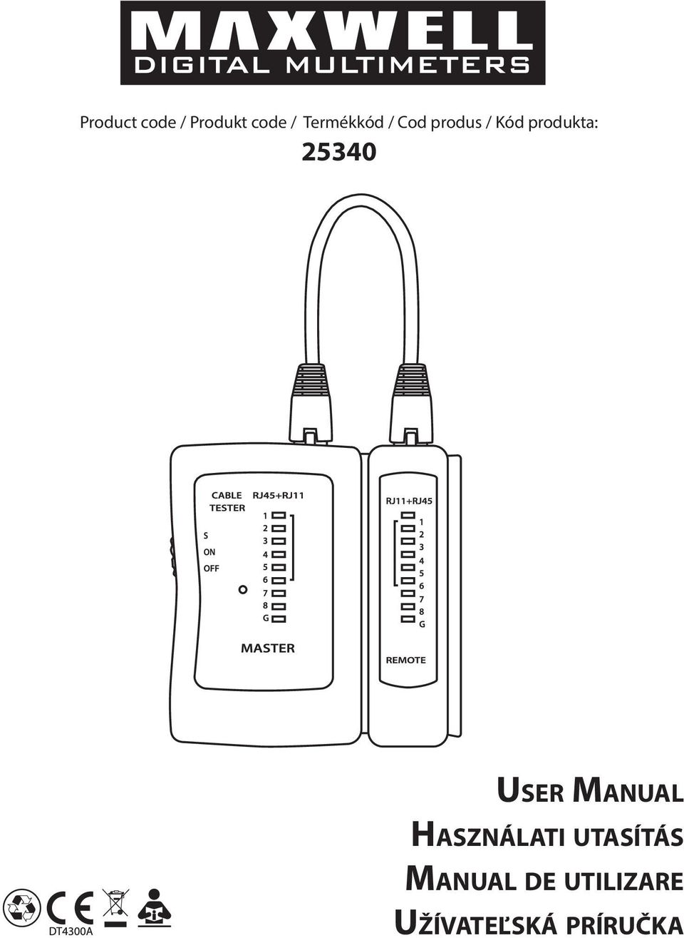 produkta: 25340 User Manual