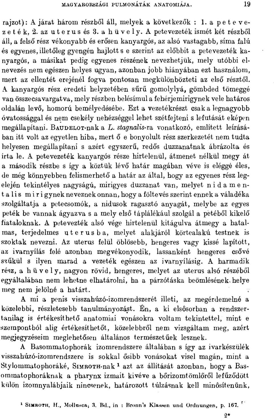 másikat pedig egyenes részének nevezhetjük, mely utóbbi elnevezés nem egészen helyes ugyan, azonban jobb hiányában ezt használom, mert az ellentét erejénél fogva pontosan megkülönbözteti az első