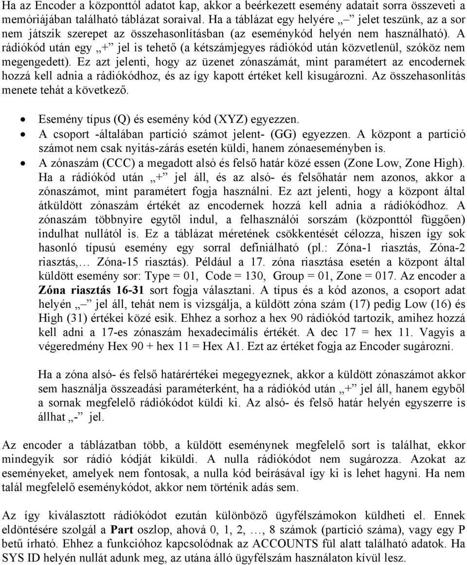 A rádiókód után egy + jel is tehető (a kétszámjegyes rádiókód után közvetlenül, szóköz nem megengedett).