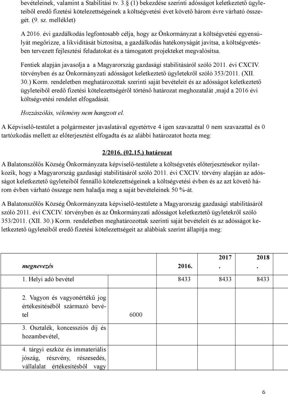 feladatokat és a támogatott projekteket megvalósítsa. Fentiek alapján javasolja a a Magyarország gazdasági stabilitásáról szóló 2011. évi CXCIV.