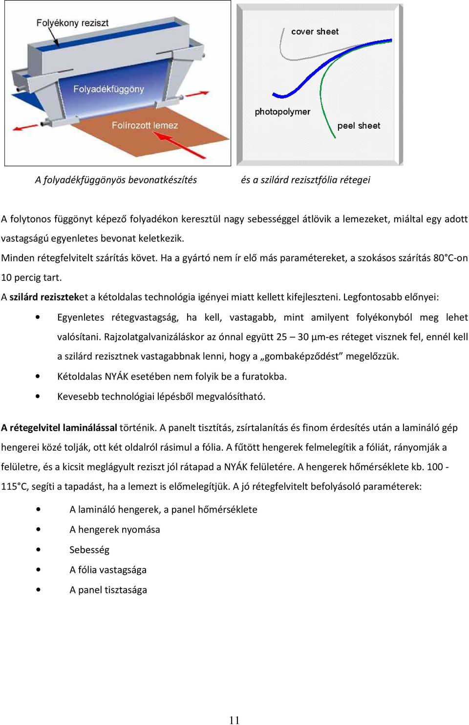 A szilárd reziszteket a kétoldalas technológia igényei miatt kellett kifejleszteni.