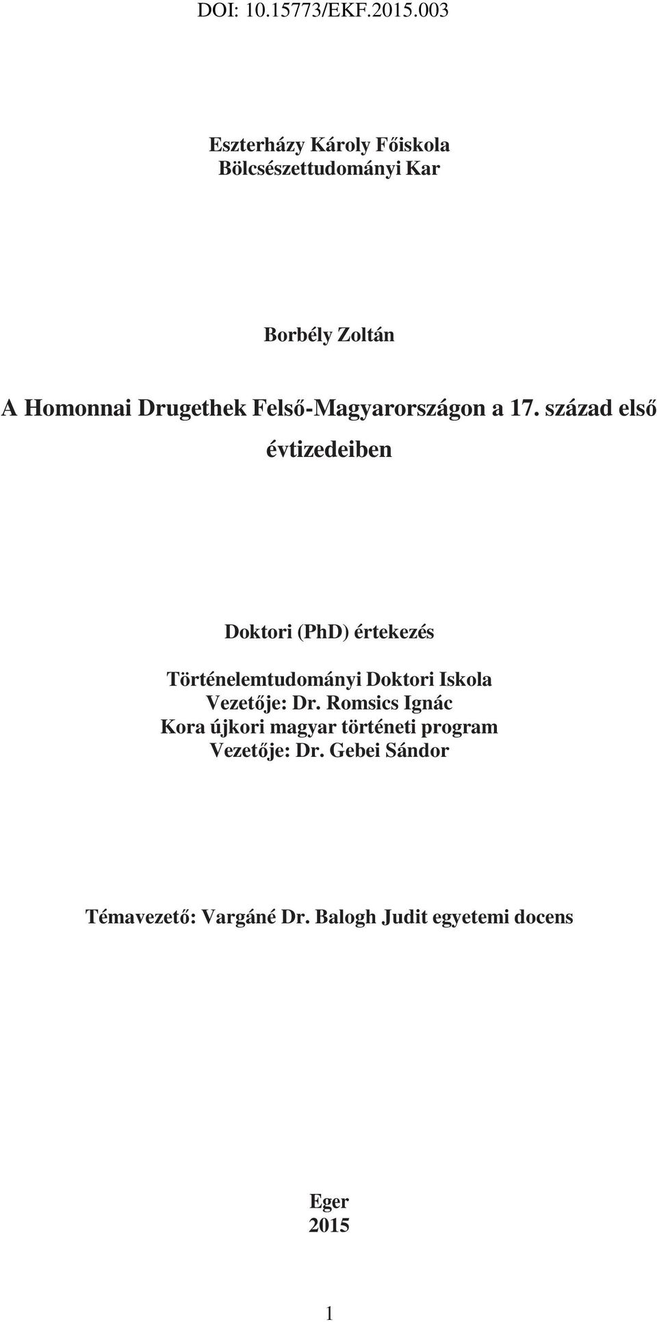 Felső-Magyarországon a 17.