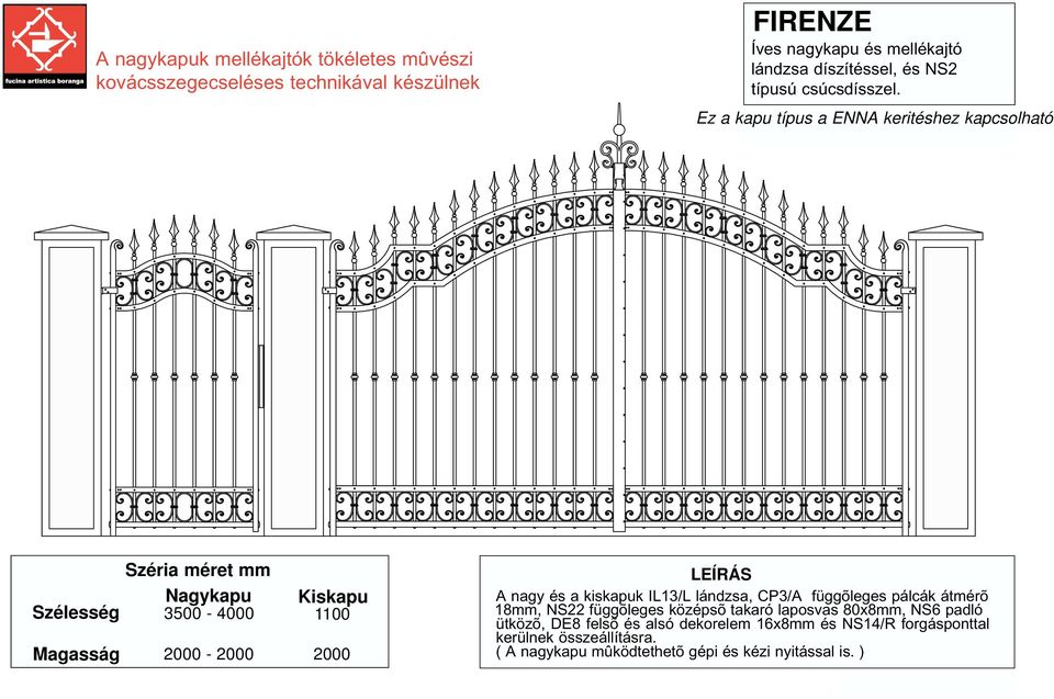 NS22 függõleges középsõ takaró laposvas 80x8mm, NS6 padló ütközõ, DE8 felsõ és alsó dekorelem 16x8mm