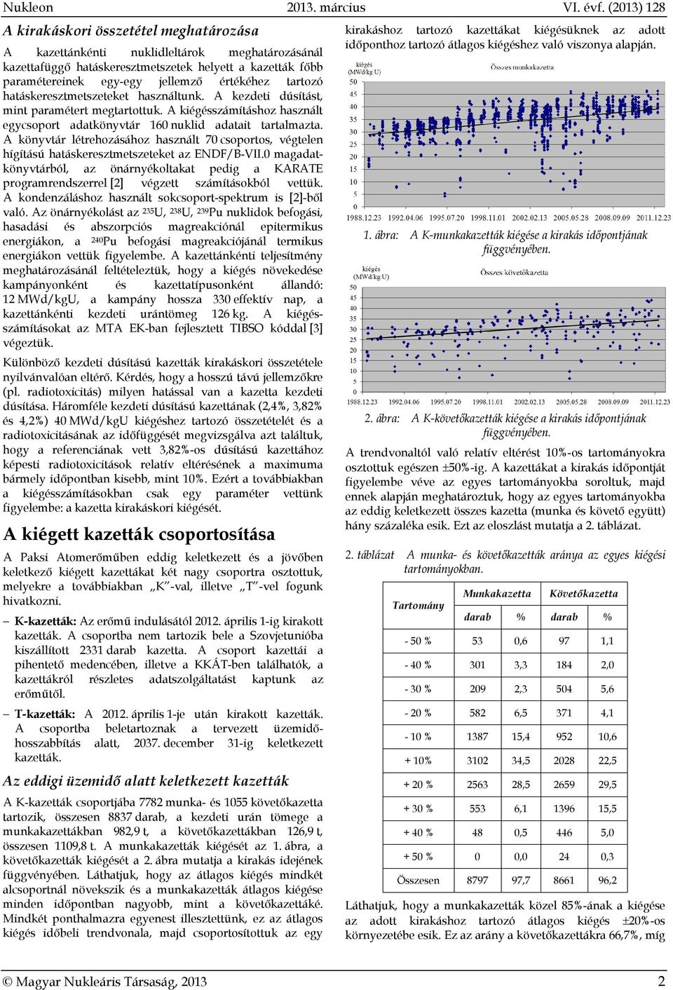 A könyvtár létrehozásához használt 70 csoportos, végtelen hígítású hatáskeresztmetszeteket az ENDF/B-VII.