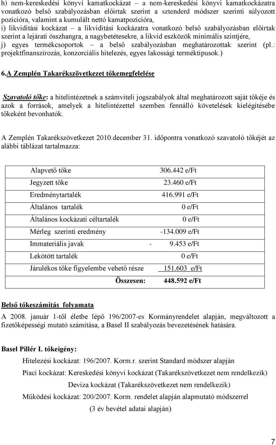 j) egyes termékcsoportok a belső szabályozásban meghatározottak szerint (pl.: projektfinanszírozás, konzorciális hitelezés, egyes lakossági terméktípusok.) 6.