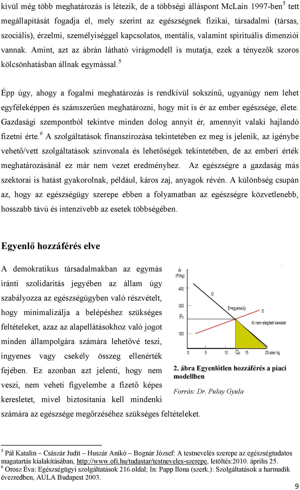 5 Épp úgy, ahogy a fogalmi meghatározás is rendkívül sokszínű, ugyanúgy nem lehet egyféleképpen és számszerűen meghatározni, hogy mit is ér az ember egészsége, élete.