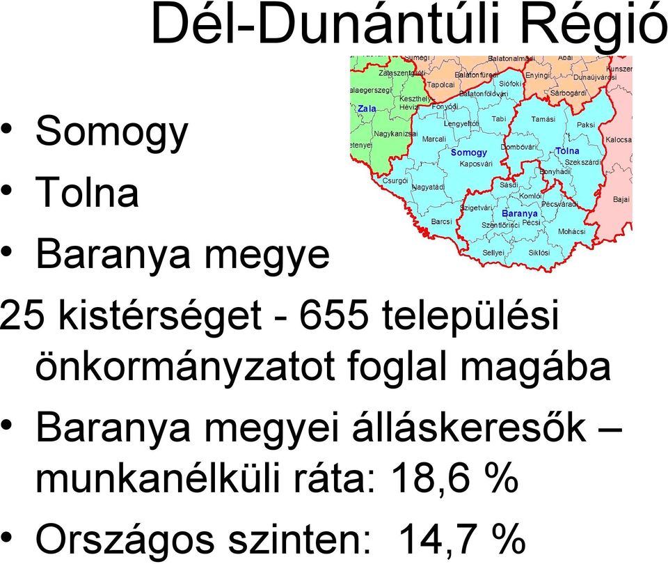 foglal magába Baranya megyei álláskeresők