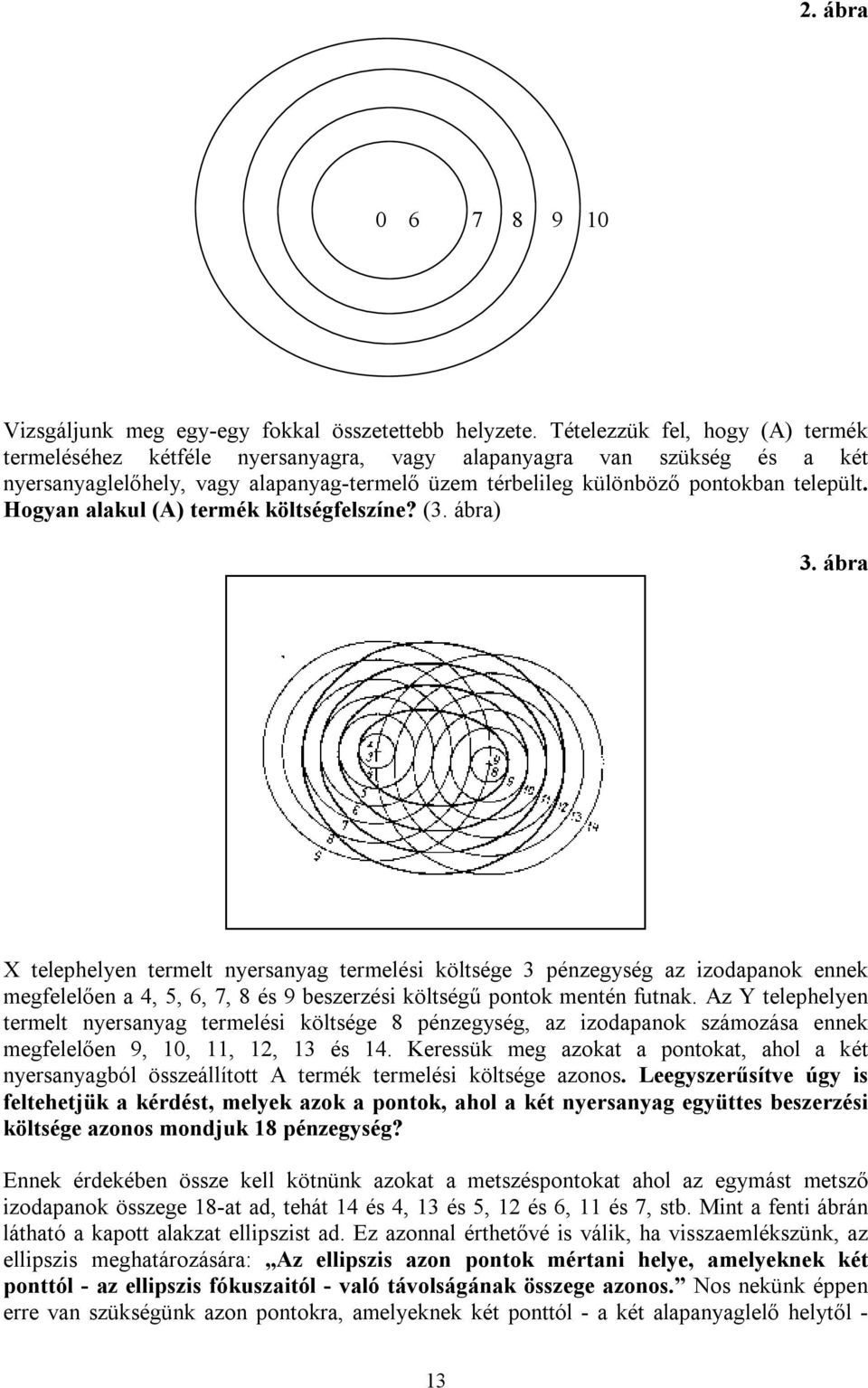 Hogyan alakul (A) termék költségfelszíne? (3. ábra) 3.