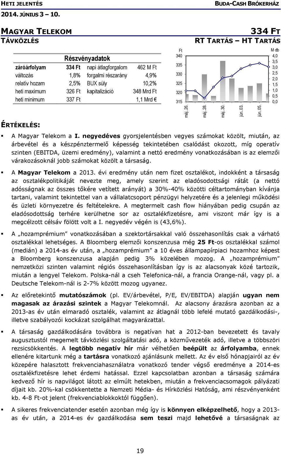 negyedéves gyorsjelentésben vegyes számokat közölt, miután, az árbevétel és a készpénztermelő képesség tekintetében csalódást okozott, míg operatív szinten (EBITDA, üzemi eredmény), valamint a nettó