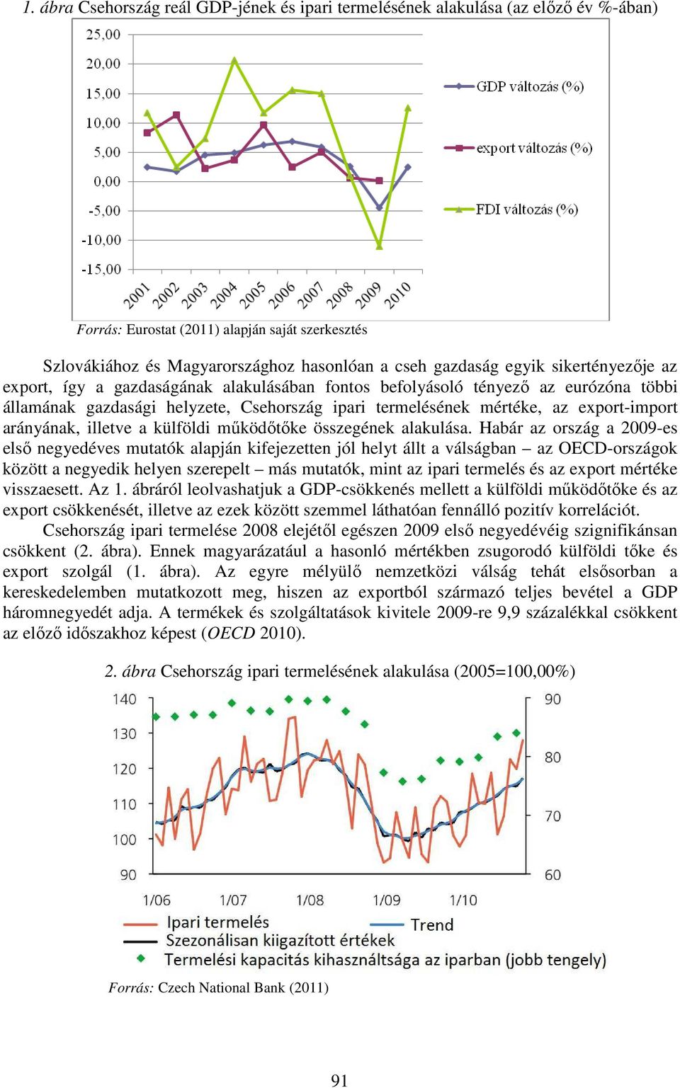 arányának, illetve a külföldi működőtőke összegének alakulása.