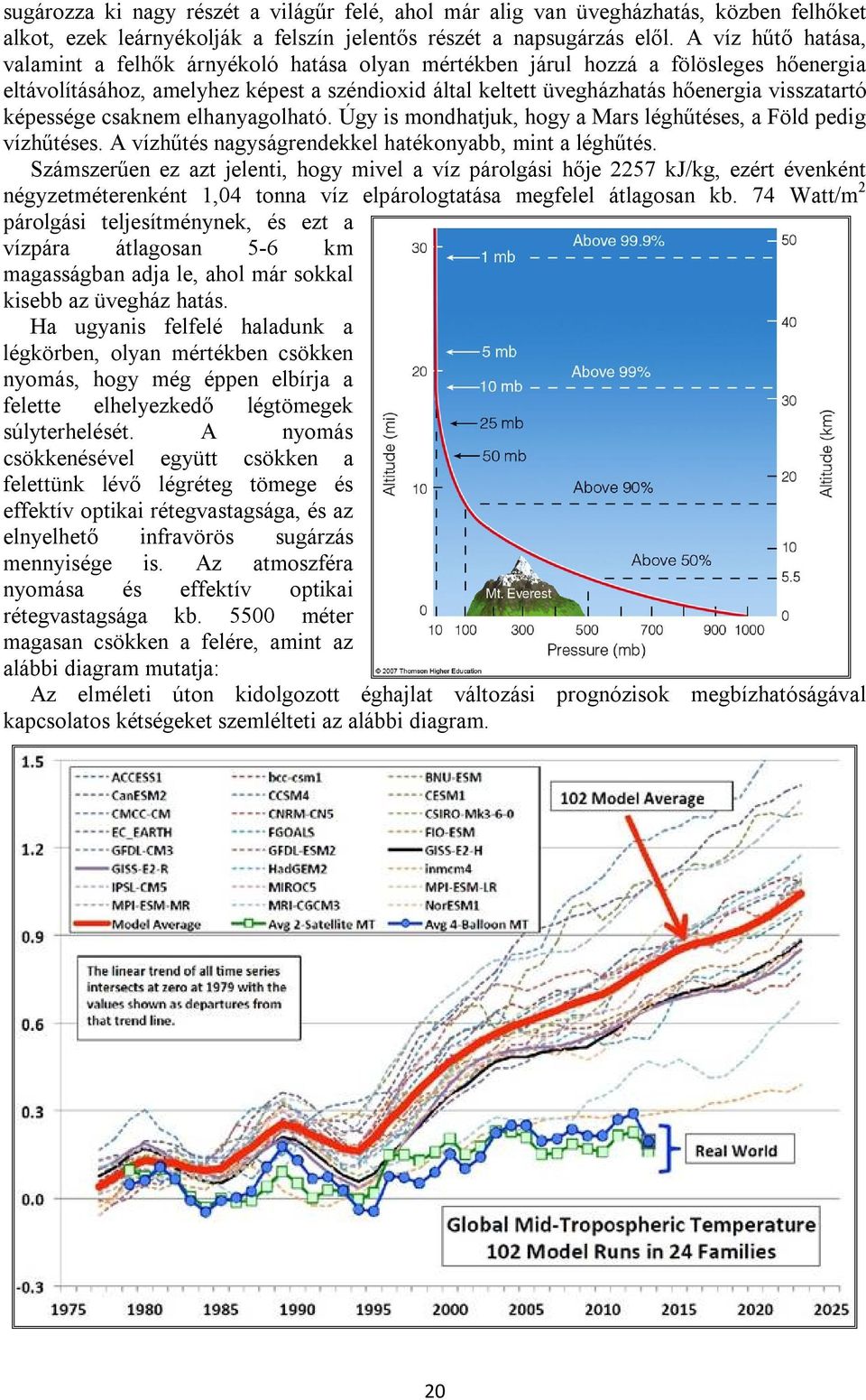 képessége csaknem elhanyagolható. Úgy is mondhatjuk, hogy a Mars léghűtéses, a Föld pedig vízhűtéses. A vízhűtés nagyságrendekkel hatékonyabb, mint a léghűtés.