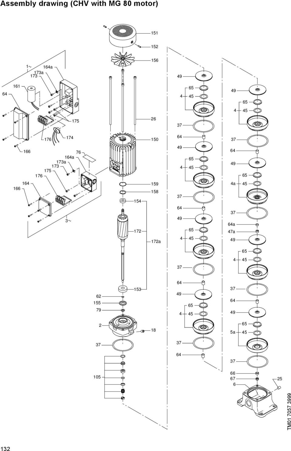 1a 173a 173 175 176 1 166 158 159 26 150 156 152 151 5