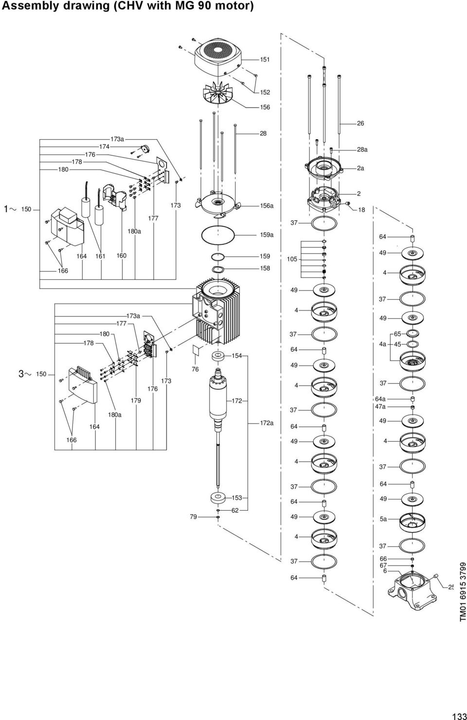 161 160 159 158 105 3 150 173a 177 180 178 179 180a 1 173 176