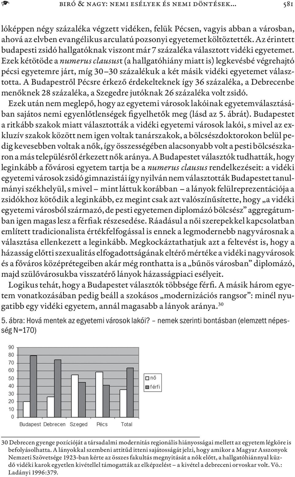 Ezek kétötöde a numerus clausust (a hallgatóhiány miatt is) legkevésbé végrehajtó pécsi egyetemre járt, míg 30 30 százalékuk a két másik vidéki egyetemet választotta.