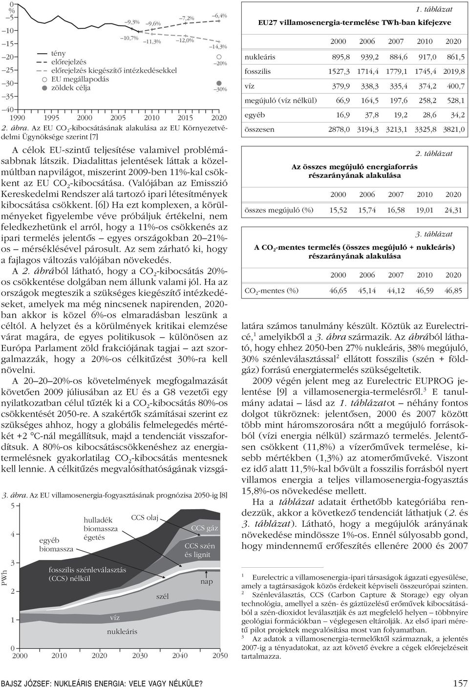 Diadalittas jelentések láttak a közelmúltban napvilágot, miszerint 2009-ben 11%-kal csökkent az EU CO 2 -kibocsátása.