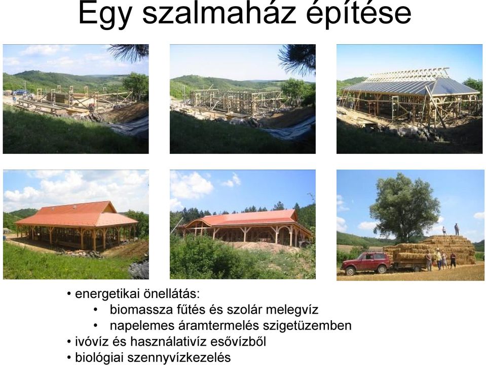 áramtermelés szigetüzemben ivóvíz és