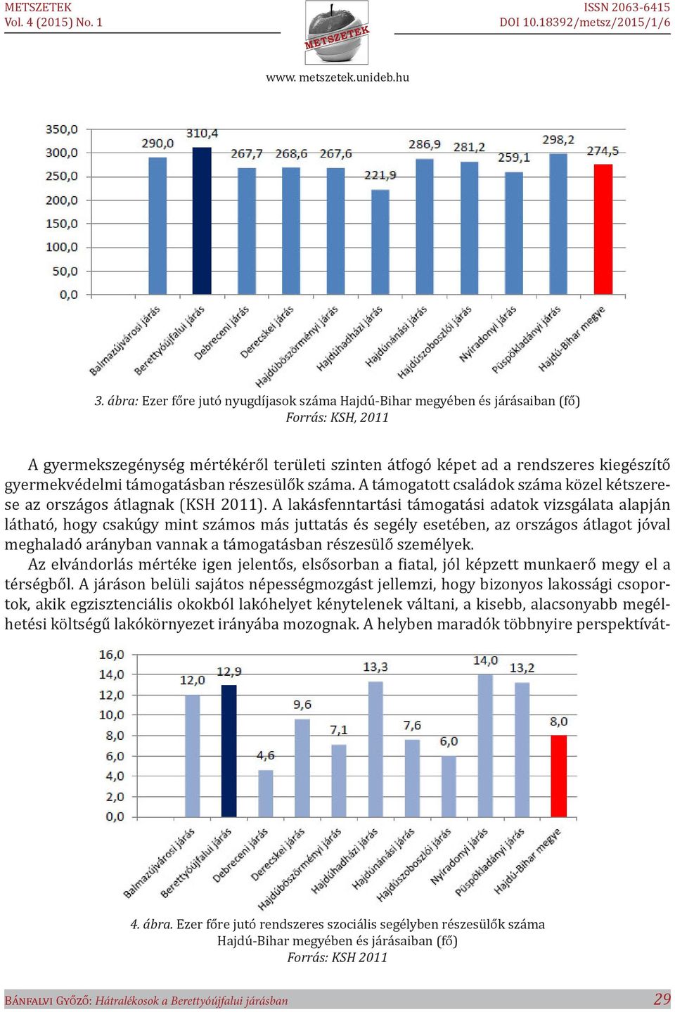 A lakásfenntartási támogatási adatok vizsgálata alapján látható, hogy csakúgy mint számos más juttatás és segély esetében, az országos átlagot jóval meghaladó arányban vannak a támogatásban részesülő