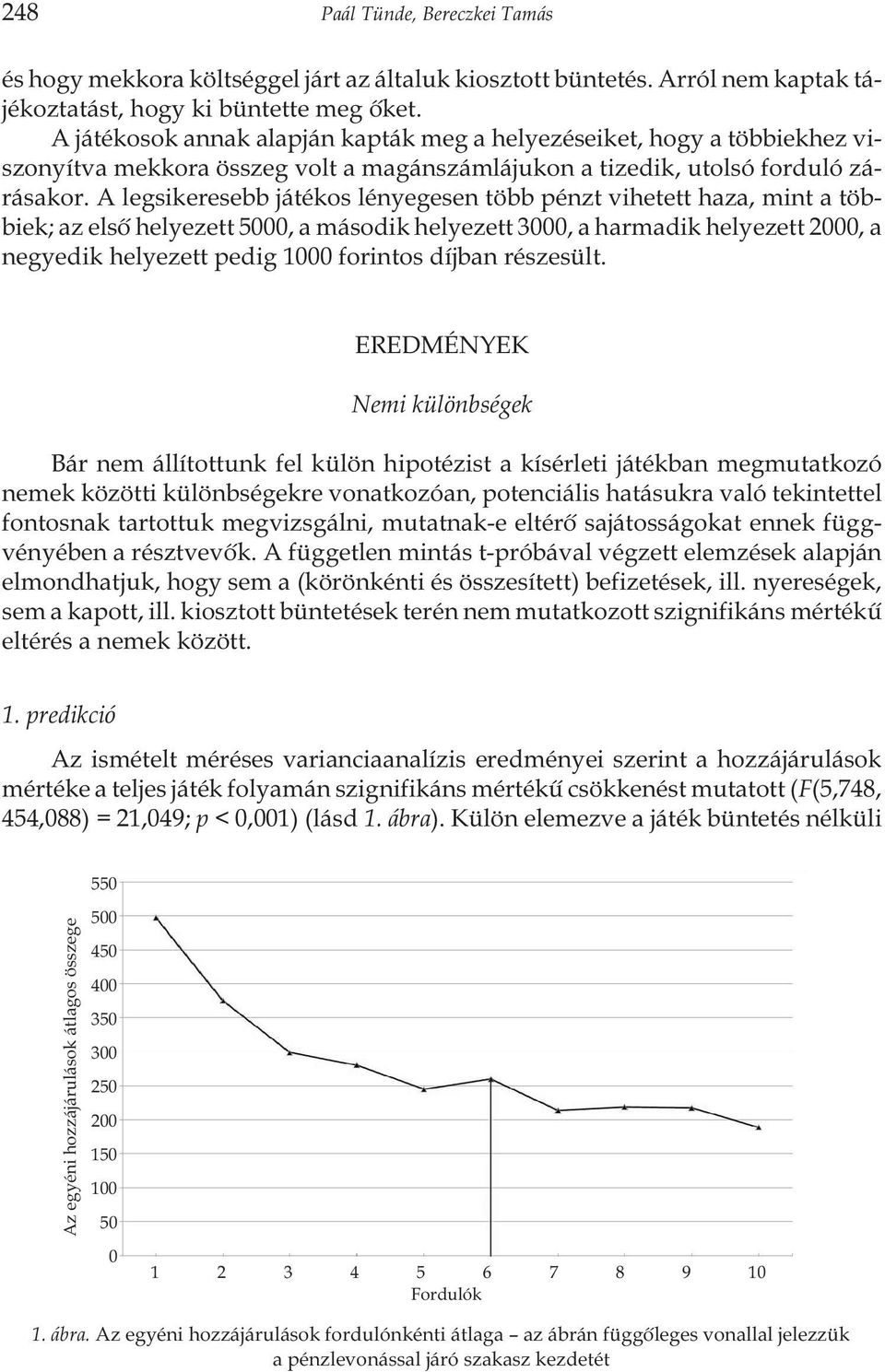 A legsikeresebb játékos lényegesen több pénzt vihetett haza, mint a többiek; az elsõ helyezett 5000, a második helyezett 3000, a harmadik helyezett 2000, a negyedik helyezett pedig 1000 forintos