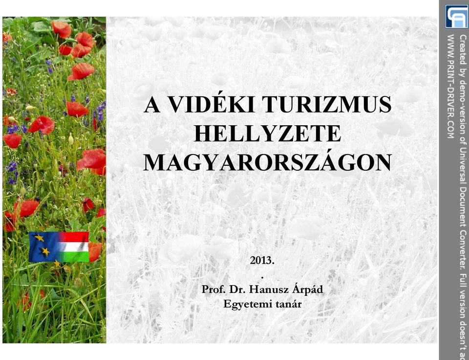 MAGYARORSZÁGON 2013.
