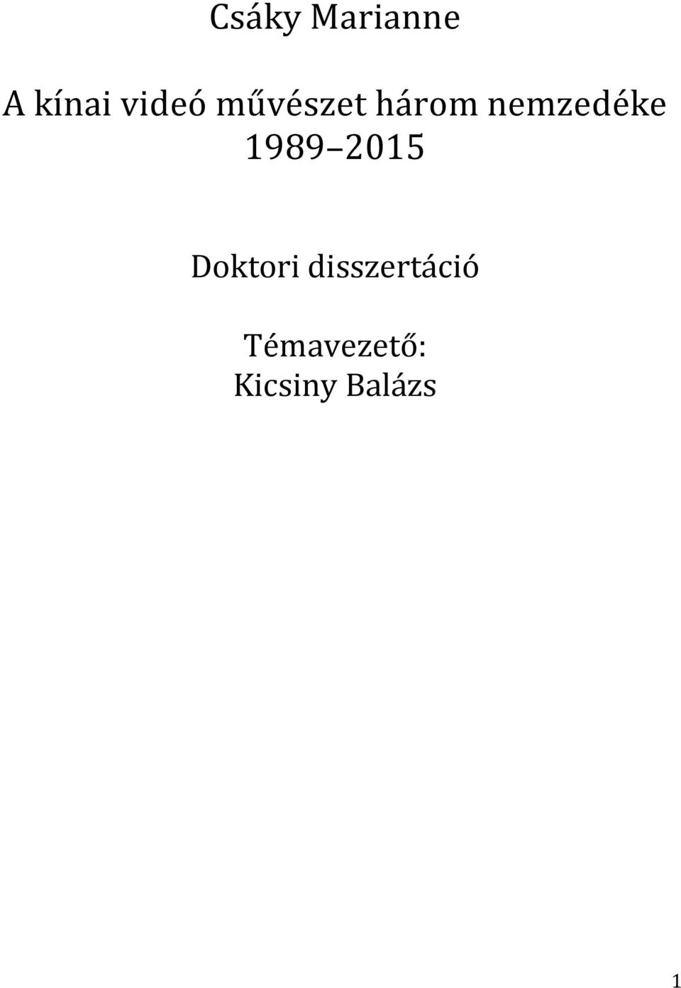 1989 2015 Doktori
