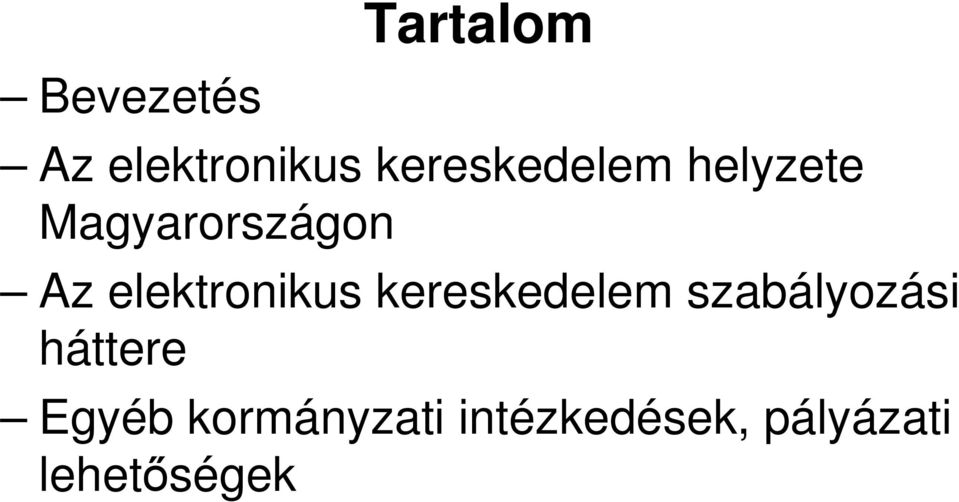 elektronikus kereskedelem szabályozási