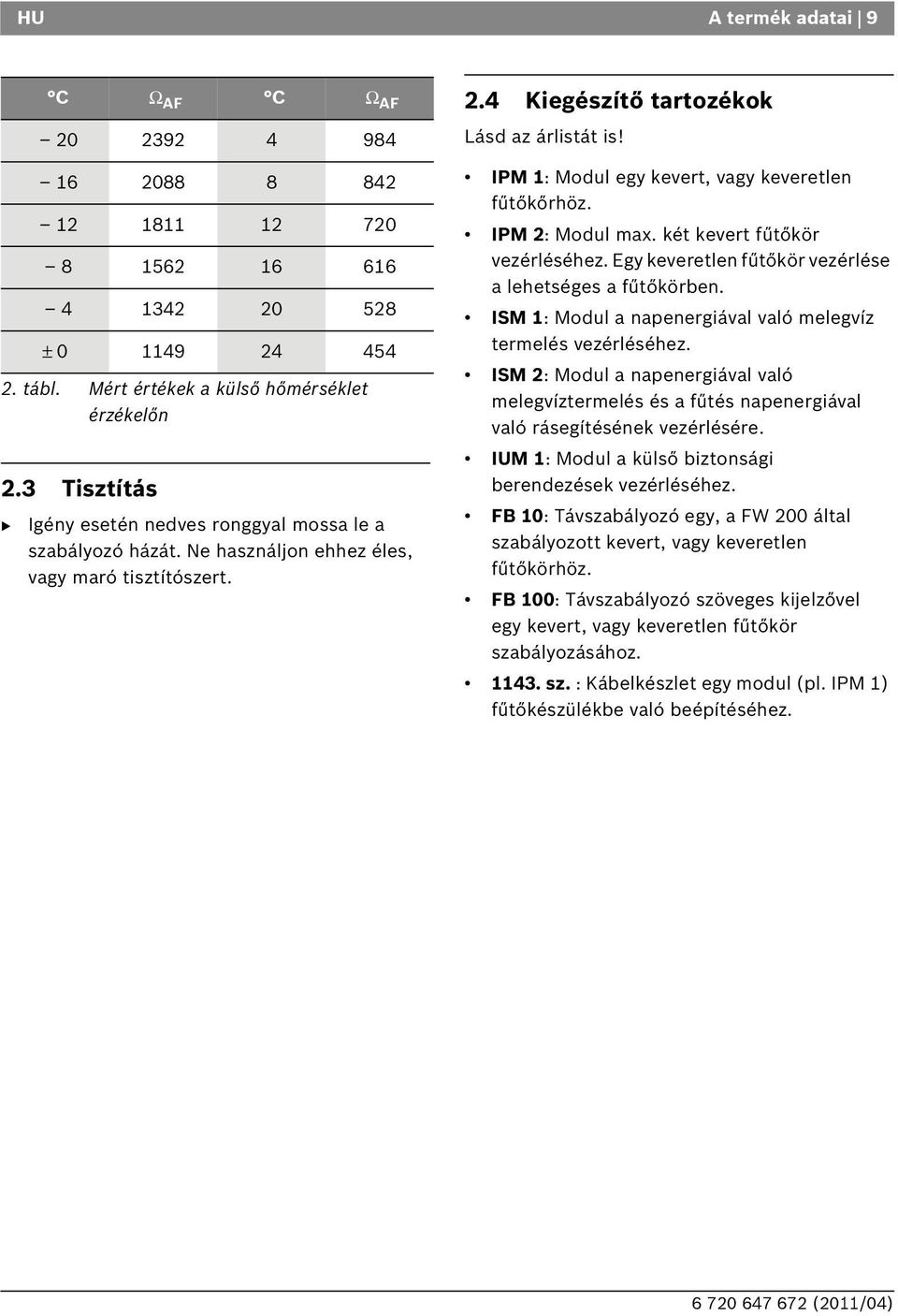 IPM 1: Modul egy kevert, vagy keveretlen fűtőkőrhöz. IPM 2: Modul max. két kevert fűtőkör vezérléséhez. Egy keveretlen fűtőkör vezérlése a lehetséges a fűtőkörben.