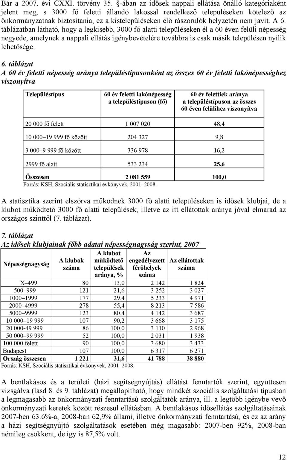 rászorulók helyzetén nem javít. A 6.