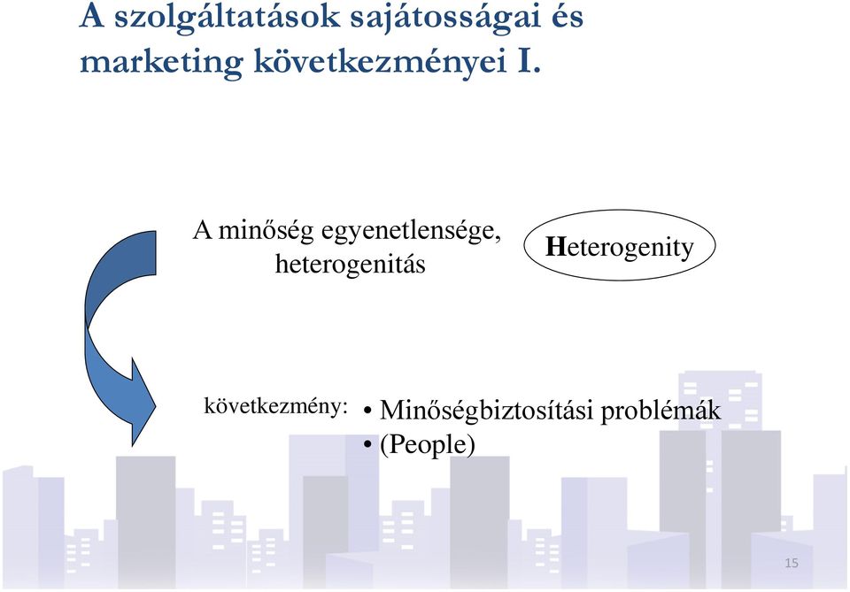 A minőség egyenetlensége, heterogenitás