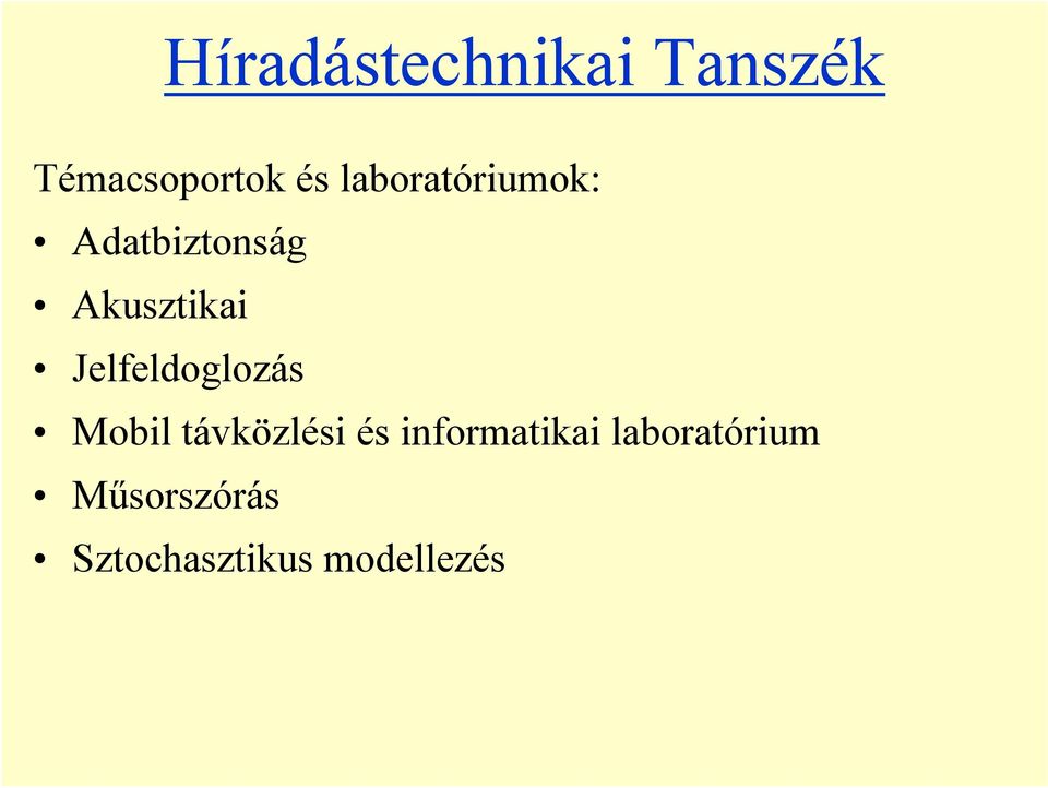 Jelfeldoglozás Mobil távközlési és