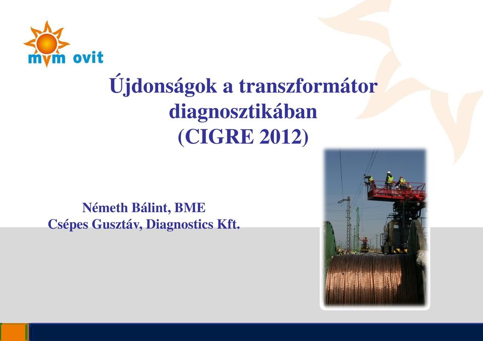 diagnosztikában (CIGRE