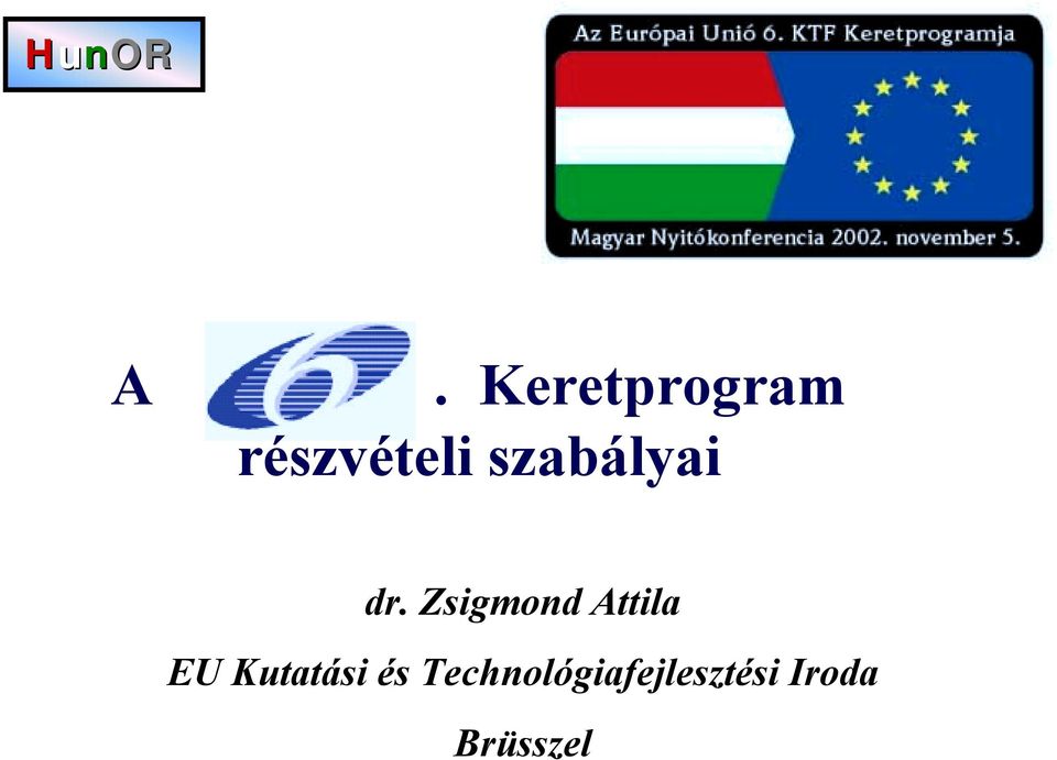 Zsigmond Attila EU Kutatási