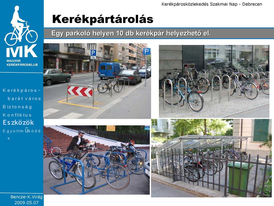 Kerékpároközlekedé Szakmai Nap - Debrecen K