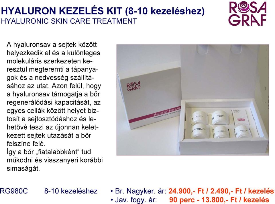 Azon felül, hogy a hyaluronsav támogatja a bőr regenerálódási kapacitását, az egyes cellák között helyet biztosít a sejtosztódáshoz és lehetővé teszi az