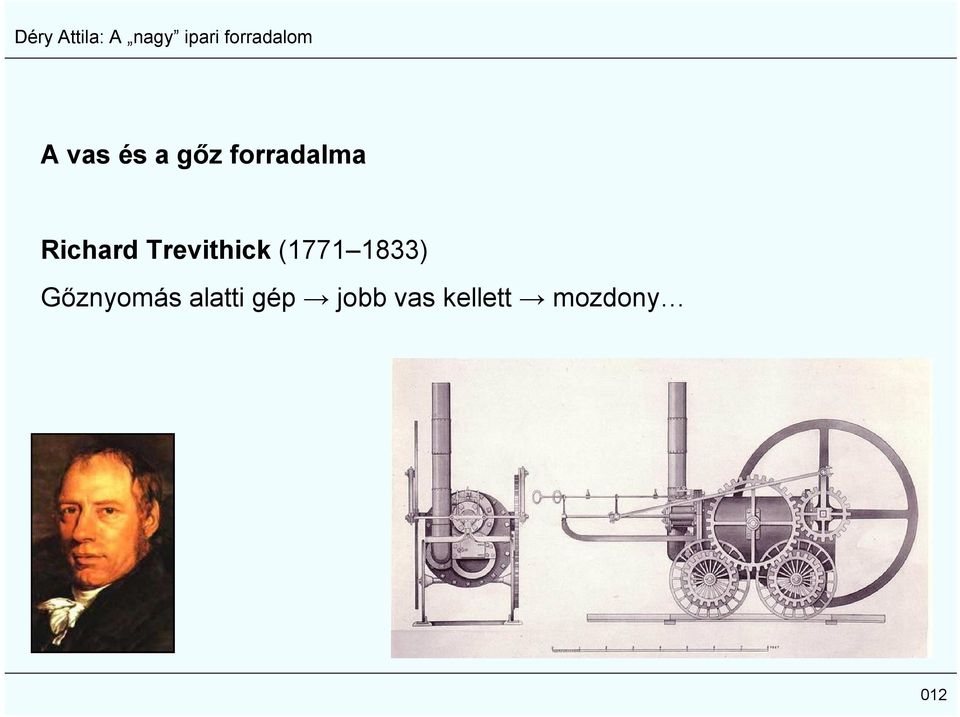 1833) Gőznyomás alatti gép