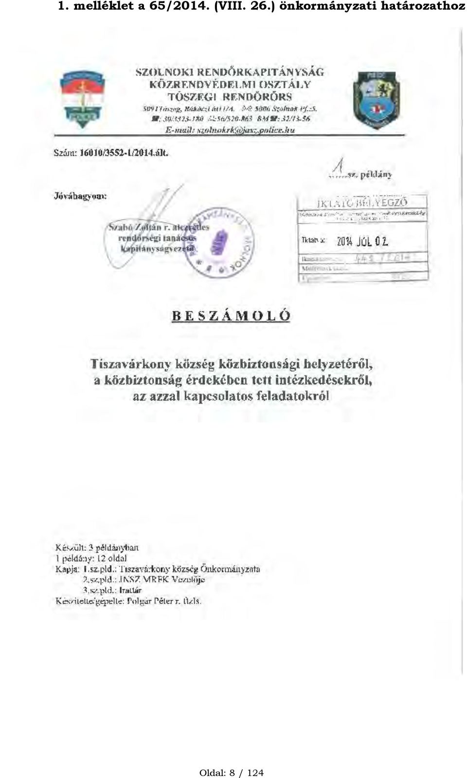 ) önkormányzati