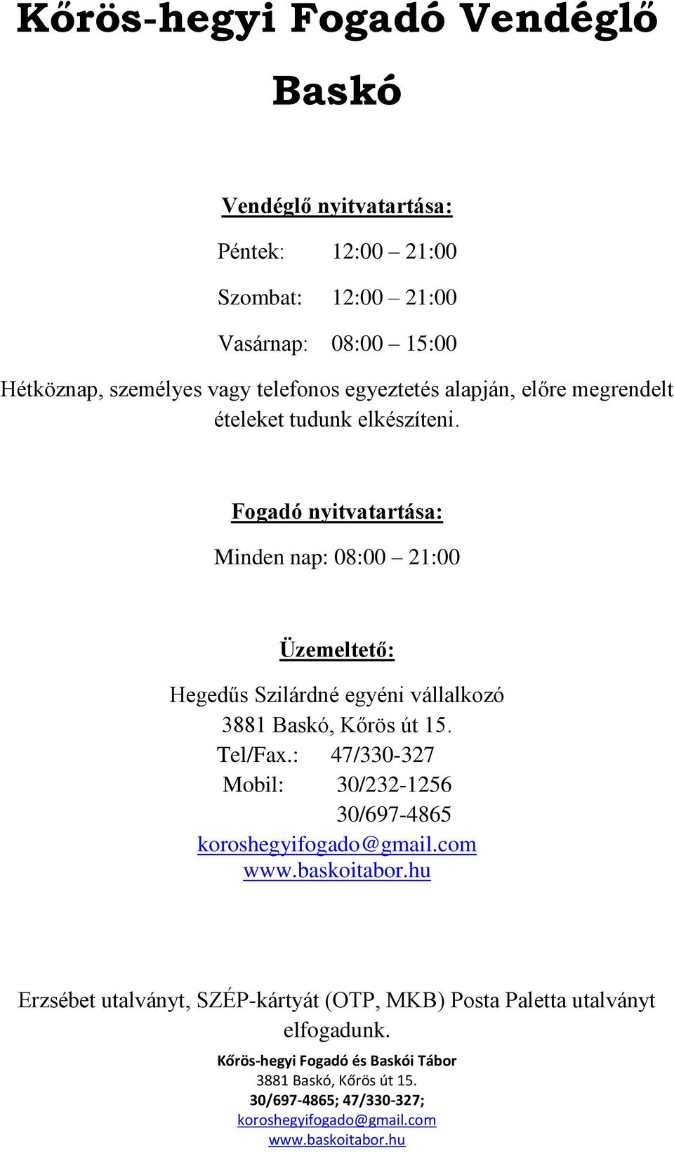 elkészíteni.