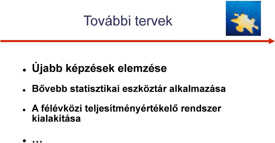 eszköztár alkalmazása A félévközi