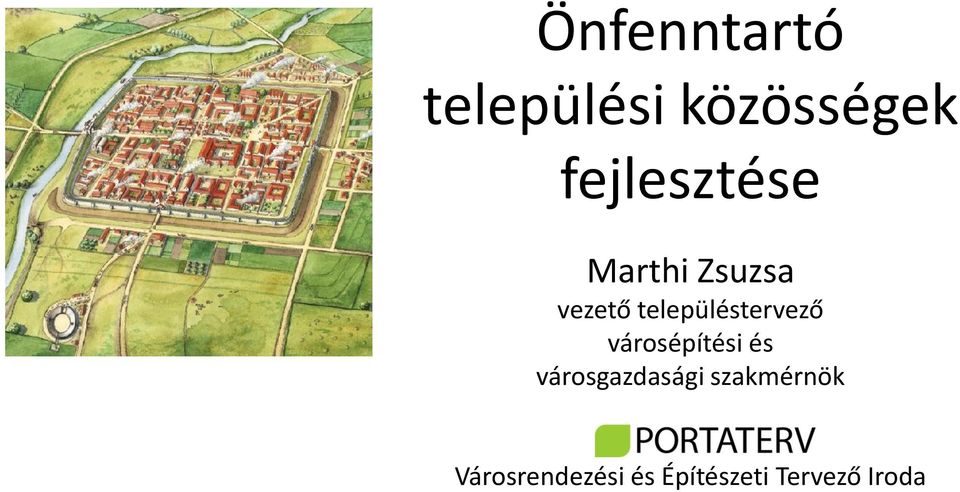 településtervező városépítési és