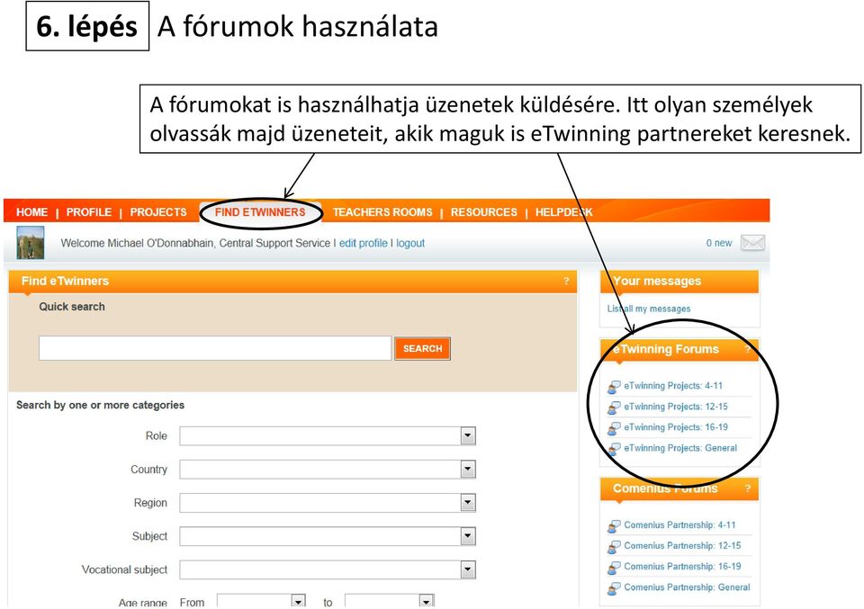 Itt olyan személyek olvassák majd
