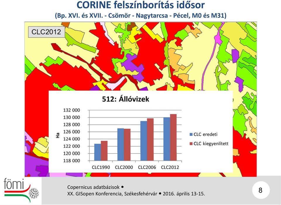 Csömör Nagytarcsa Pécel, M0 és M31)