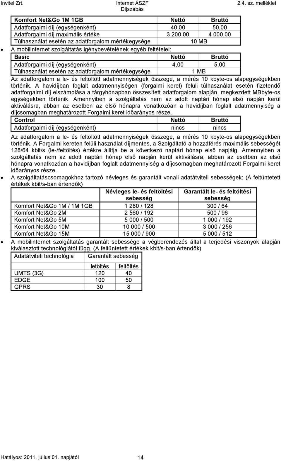 és feltöltött adatmennyiségek összege, a mérés 10 kbyte-os alapegységekben történik.